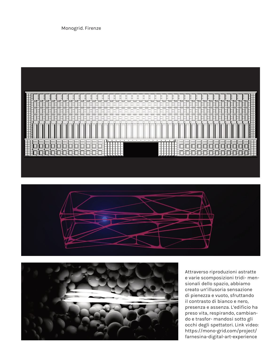 Portfolio 2024 — Farnesina Digital Art Experience — pagina 2