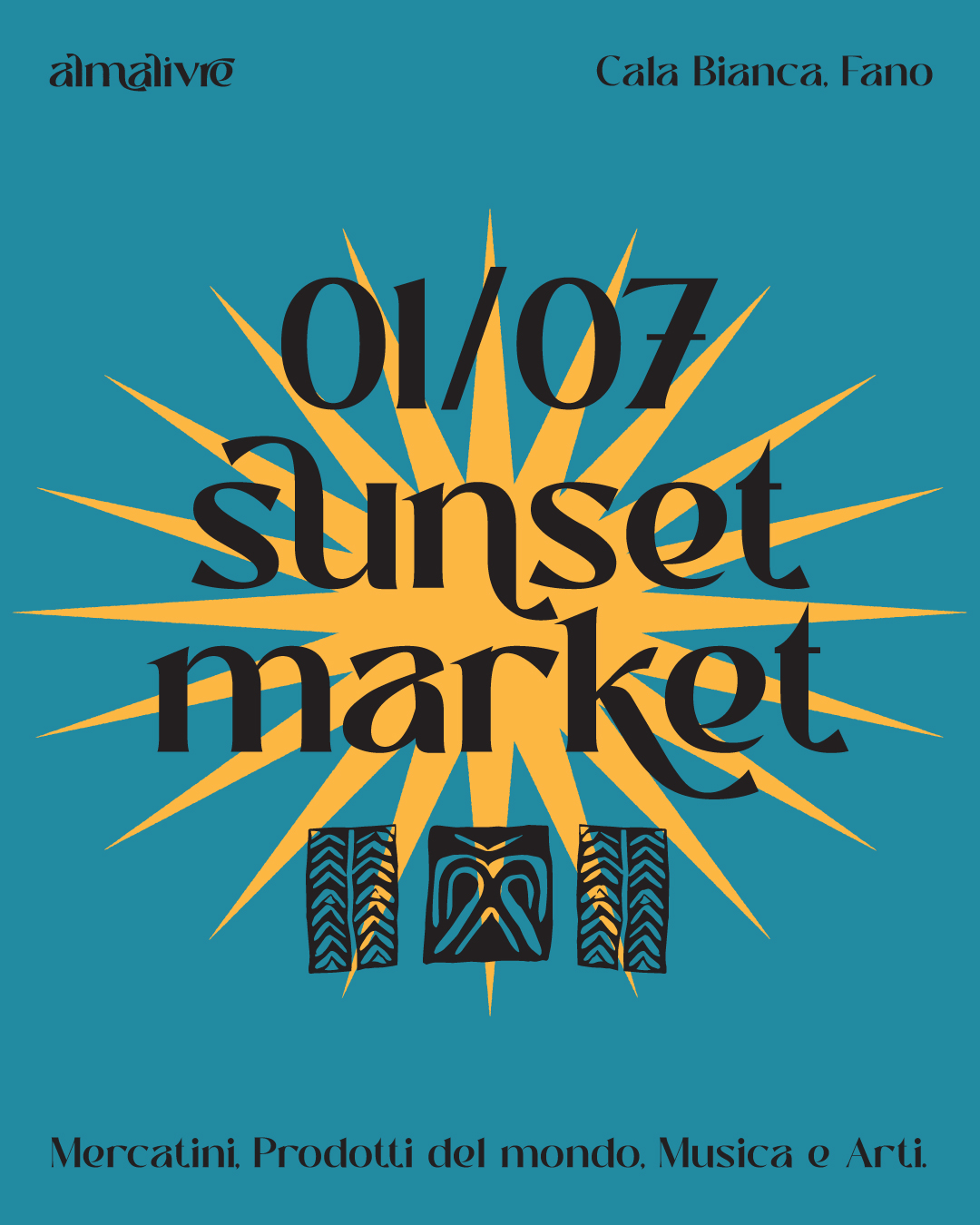 Locandina Sunset Market 01/07