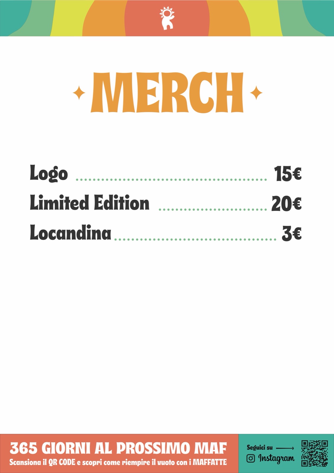 MAF 2023: merch · A3
