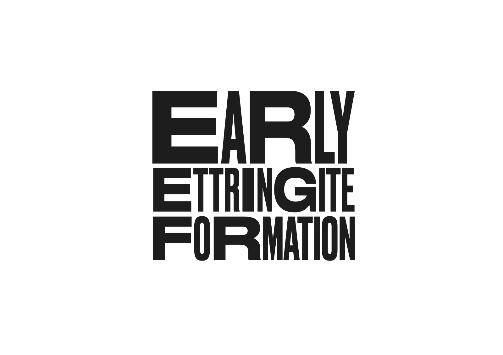 EEF: solo la scritta Early Ettringite Formation