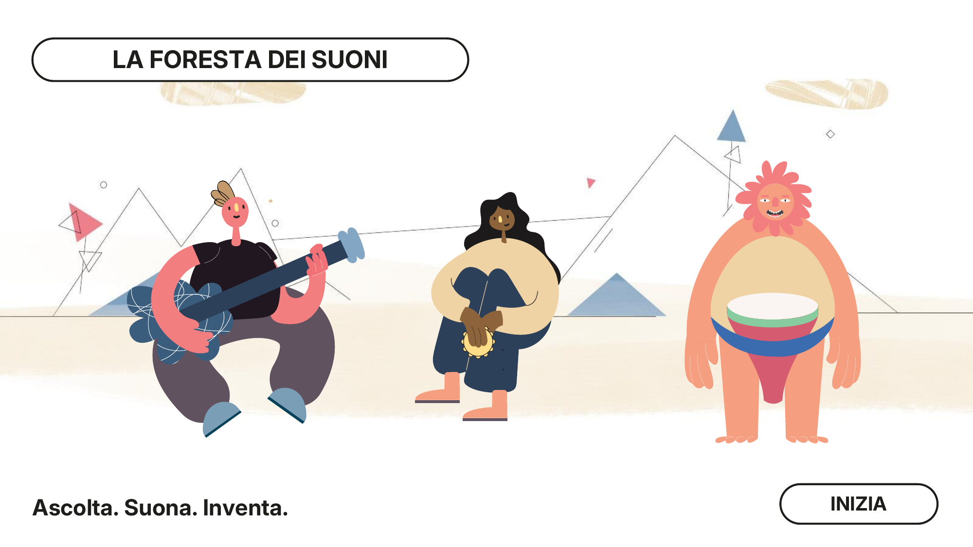 Cast Musity nella foresta dei suoni